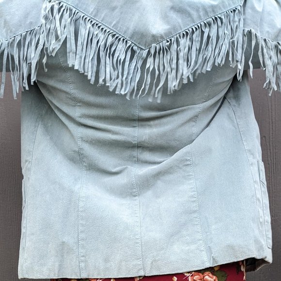 Denim & Co.: Vintage Leather Jacket - Picture 5 of 6